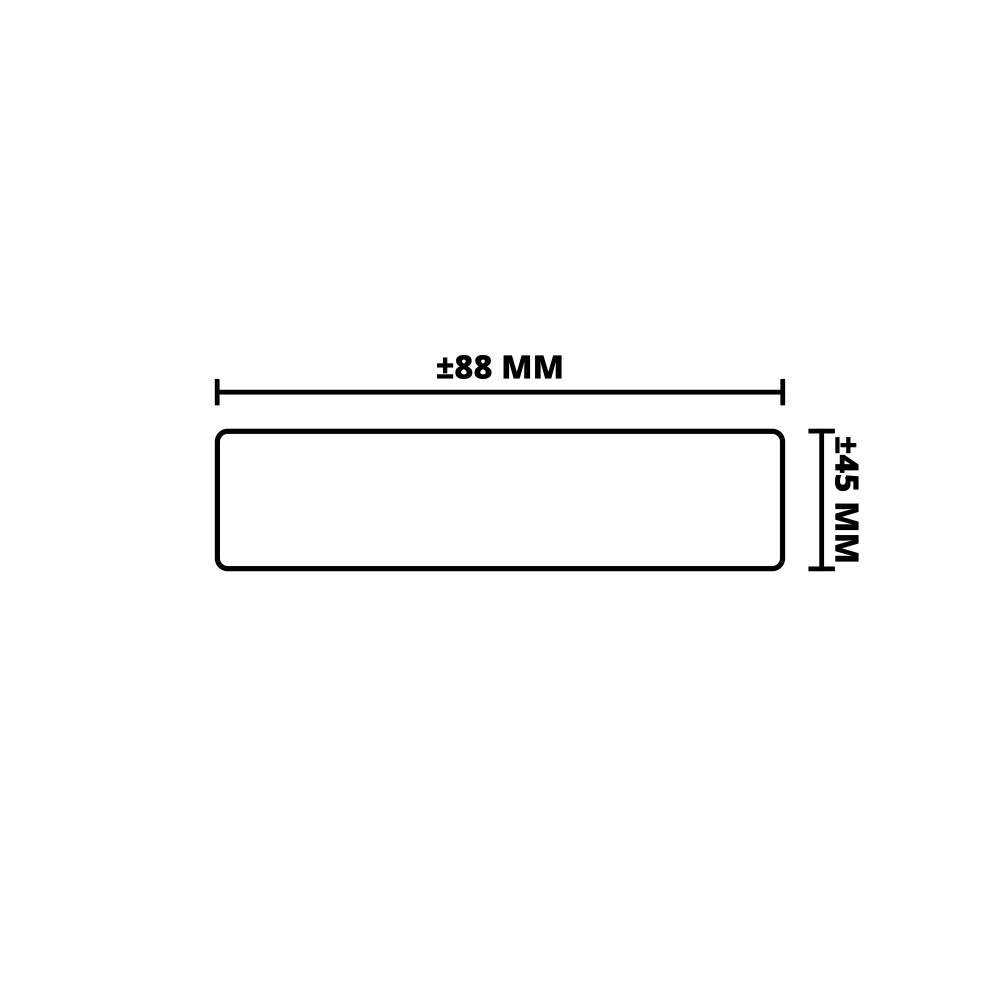 HARDHOUT | GESCHAAFD | FSC | 45X88 MM | 200 CM