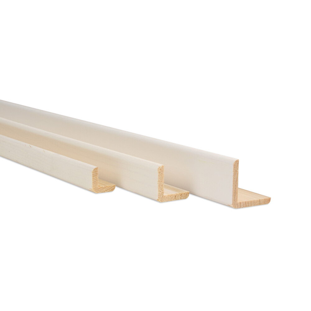 HOEKLAT GRENEN | GEGROND | FSC | 13X13 MM | 270 CM