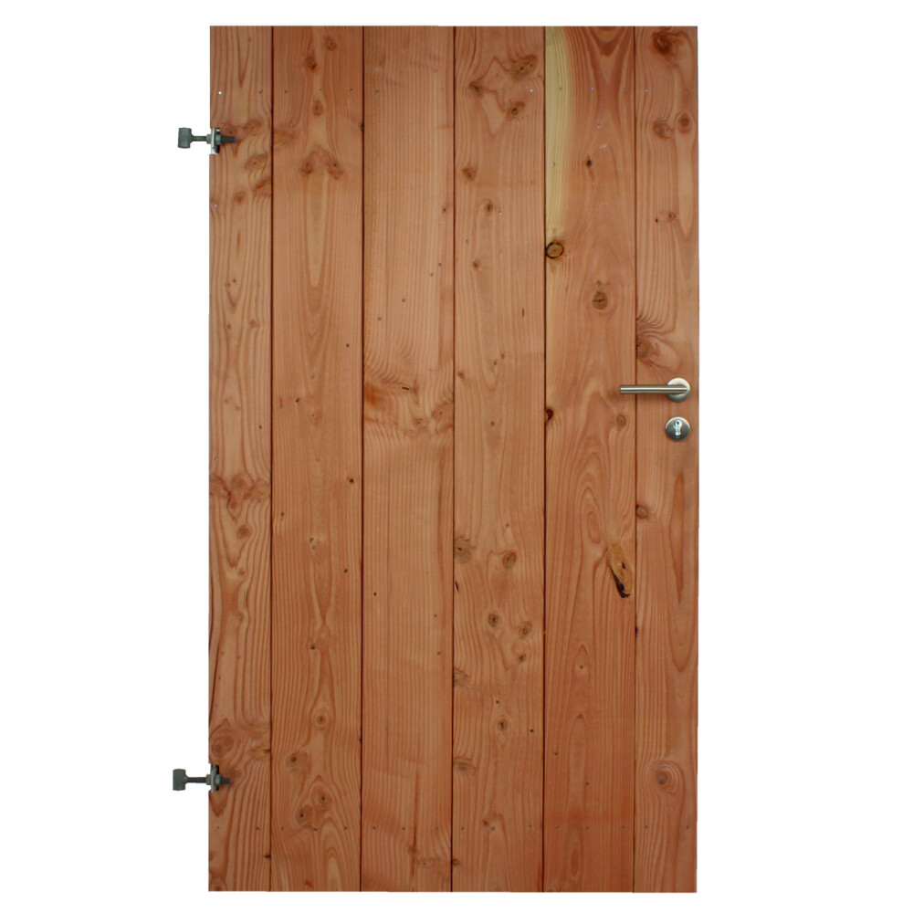 POORTDEUR STALEN FRAME MET SLOT | PEFC | DOUGLAS HALFHOUTS RABAT | L-DR | 100X200 CM