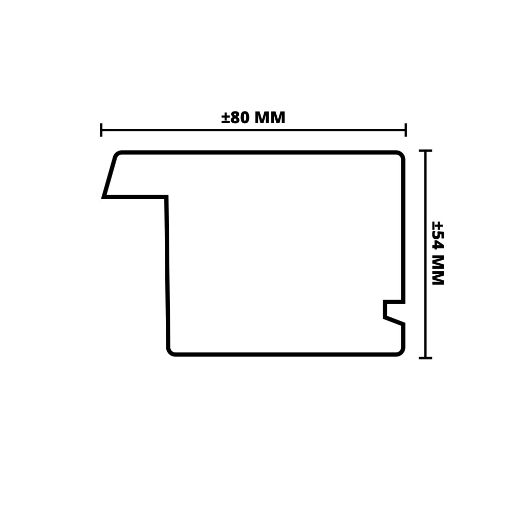 MERANTI GEPR. RAAMHOUT | ROX | 54X80 MM | 215 CM