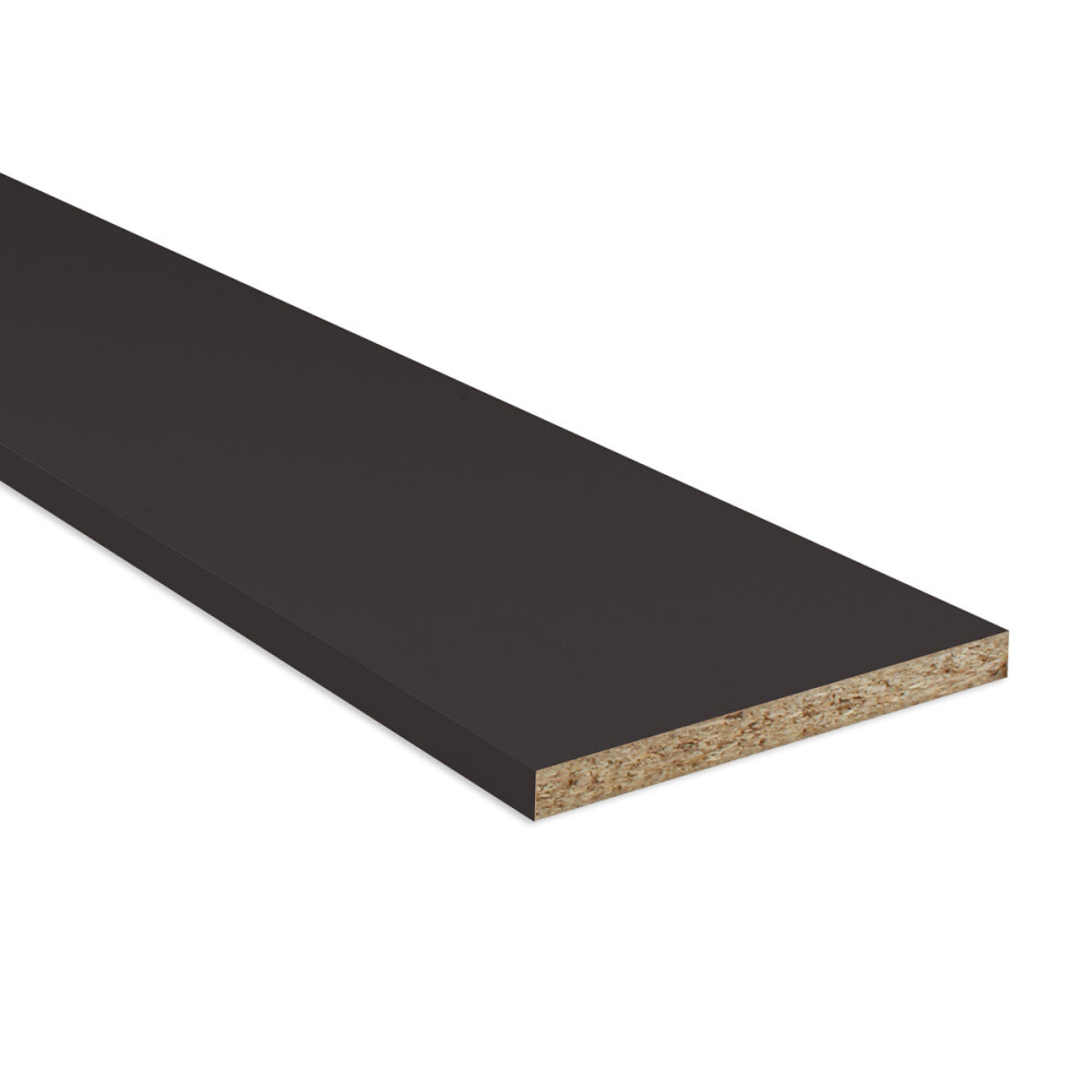 MEUBELPANEEL | DONKER GRAFIET | PEFC | 18 MM | 250X40 CM