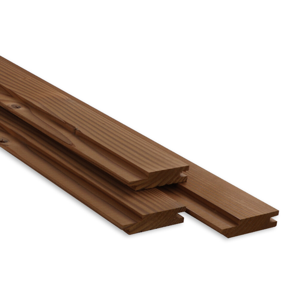 THERMISCH GEMOD. VUREN | CHANNELSIDING | MES & GROEF | PEFC | 20X90 MM (WB 78 MM) | 300 CM